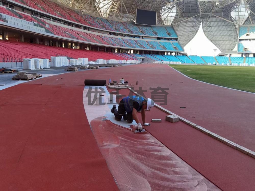 长沙预制型橡胶跑道每平方米的价格